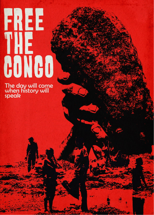 free the congo, cobalt poster